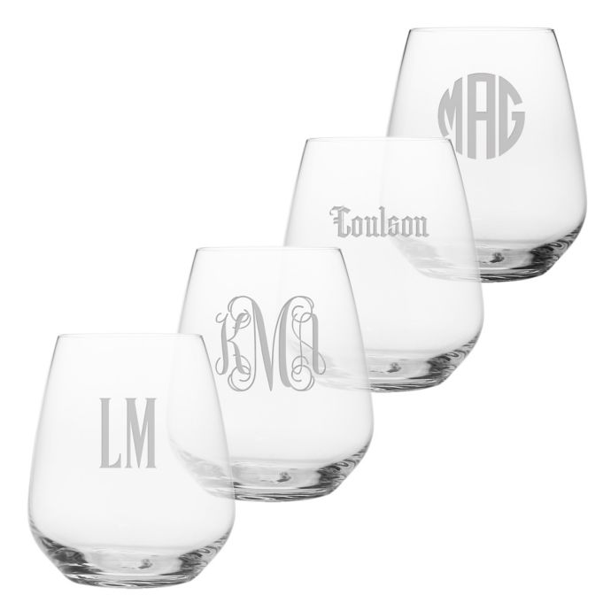 bed bath and beyond stemless wine glasses