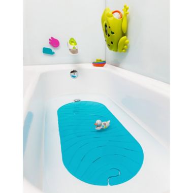 Boon Ripple Bath Mat in Blue. View a larger version of this product image.