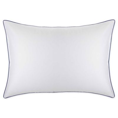 Frette At Home Post Modern King Pillow Sham in White/Navy