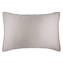 Frette® At Home Post Modern Pillowcase in Khaki/Cinnamon