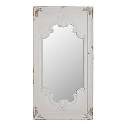 A&B Home Southern Living 54-Inch x 28.7-Inch Rectangular Mirror in Antique White