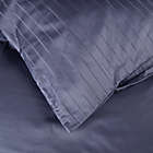 Alternate image 4 for Nestwell&trade; Pima Cotton Striped 3-Piece Full/Queen Comforter Set in Folkstone Grey