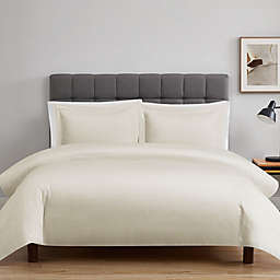Nestwell™ Pima Cotton Striped 3-Piece Full/Queen Comforter Set in Birch