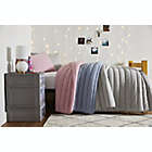 Alternate image 1 for Pure Beech&reg; Jersey Knit Modal 2-Piece Twin/Twin XL Comforter Set in Grey Stripe