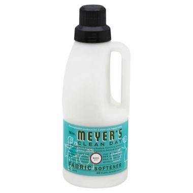 Mrs. Meyer's&reg; 32 oz. Clean Day Fabric Softener in Basil. View a larger version of this product image.