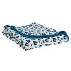 Alternate image 0 for Bellabu Bear&reg; Leopard 2-Layer Reversible Bamboo Blanket in Blue
