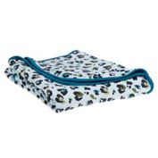 Bellabu Bear&reg; Leopard 2-Layer Reversible Bamboo Blanket in Blue