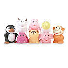 Alternate image 0 for Elegant Baby&reg; 8-Pack Animal Party Bath Squirties