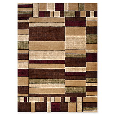 United Weavers Contours Echelon 2&#39; x 4&#39; Tufted Accent Rug in Multi. View a larger version of this product image.