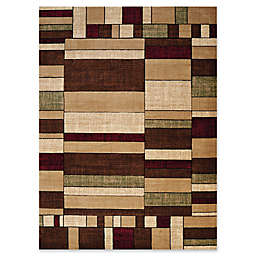United Weavers Contours Echelon 2' x 4' Tufted Accent Rug in Multi