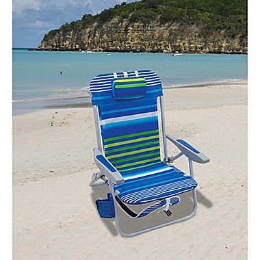Rio 5-Position Backpack Beach Chair. View a larger version of this product image.