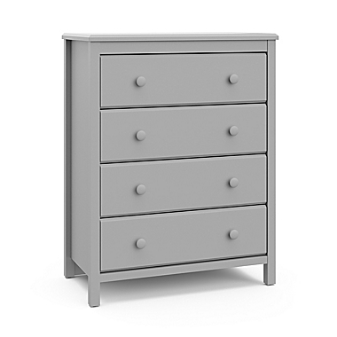Storkcraft&trade; Alpine 4 Drawer Dresser - Pebble Gray. View a larger version of this product image.