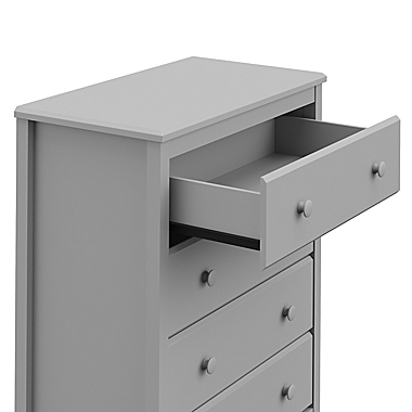 Storkcraft&reg; Alpine 4 Drawer Dresser - Pebble Gray. View a larger version of this product image.
