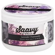 Saavy&trade; Naturals 8 oz. Lavender and Chamomile Dead Sea Salt Body Scrub
