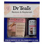 Dr. Teal&#39;s&reg; Restore and Replenish 5-Piece Bath Gift Set with Pink Himalayan Salt