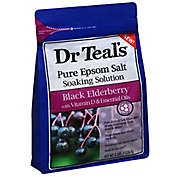 Dr. Teal&#39;s&reg; 48 oz. Pure Epsom Salt Soaking Solution Black Elderberry with Vitamin D