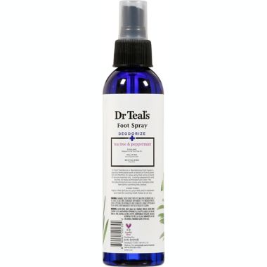 Dr. Teal's&reg; 6 oz. Deodorizing and Revitalizing Foot Spray. View a larger version of this product image.