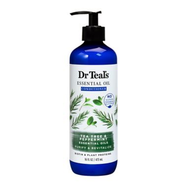 Dr. Teal's&reg; 16 oz. Tea Tree Oil and Peppermint Essential Oil Conditioner. View a larger version of this product image.