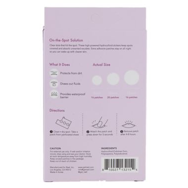 Rael Beauty 52-Count Miracle Patch Overnight Spot Cover. View a larger version of this product image.