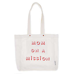 FEED "Mom on a Mission" Organic Cotton Tote in Pink