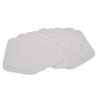 smart bottoms&reg; 10-Pack Quilted Reusable Wipes. View a larger version of this product image.