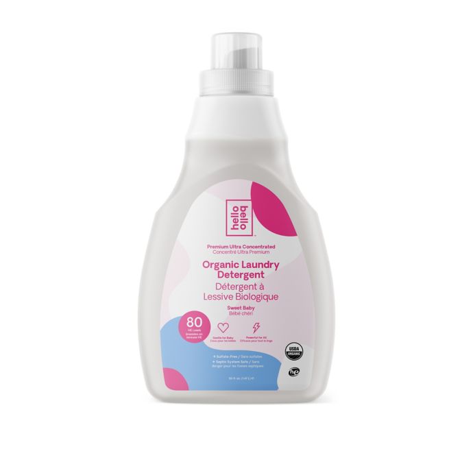Hello Bello 50 Oz Organic Concentrated Laundry Detergent In Sweet Baby Scent Bed Bath And Beyond Canada