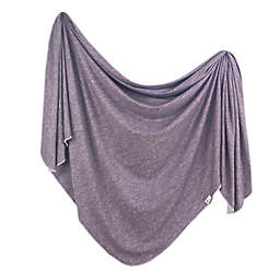 Copper Pearl® Violet Knit Swaddle Blanket in Blue