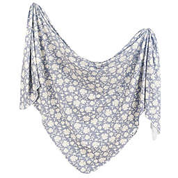 Copper Pearl® Lacie Knit Swaddle Blanket in Blue