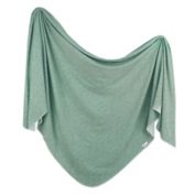 Copper Pearl&reg; Emerson Knit Swaddle Blanket in Green