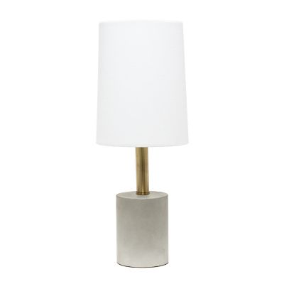 cement bedside lamps