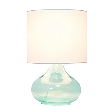 Glass Raindrop Table Lamp with Shade. View a larger version of this product image.