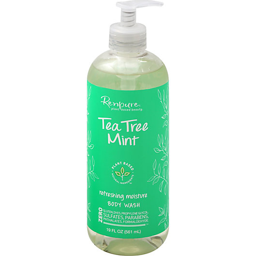 Alternate image 1 for Renpure® 19 oz. Tea Tree Mint Refreshing Moisture Body Wash