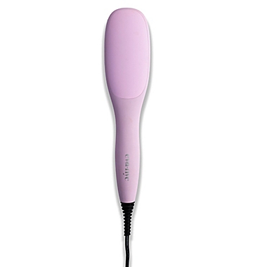 Eva NYC Thermal Straightening Brush in Lavender. View a larger version of this product image.