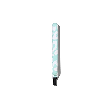 Eva NYC Healthy Heat Ceramic Styling Iron in Mint Leopard. View a larger version of this product image.