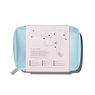 Eva NYC Mini Healthy Heat Pro-Power Dryer &amp; Bag Set in Mint Leopard. View a larger version of this product image.