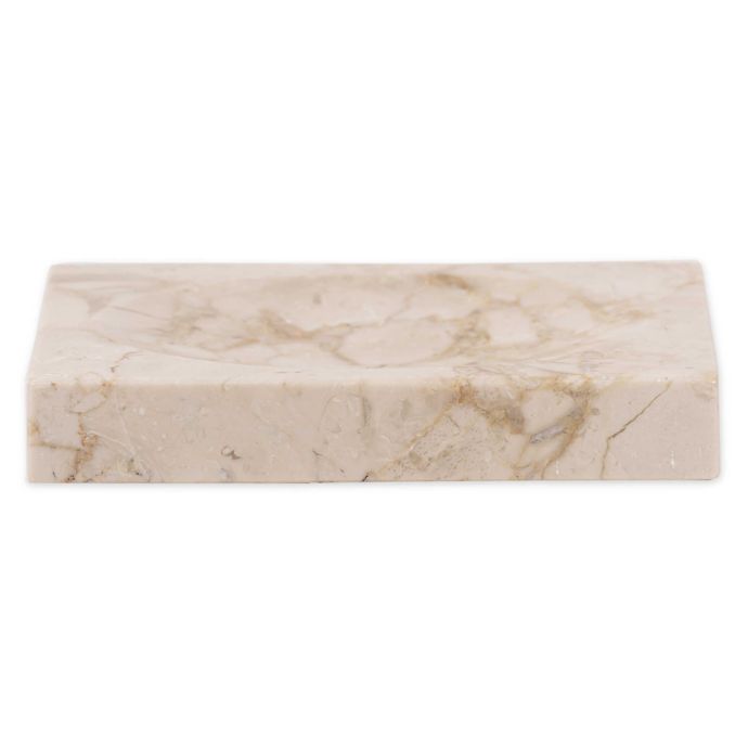 Half Dome Marble Soap Dish in Natural Bed Bath & Beyond
