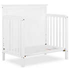 Alternate image 2 for Dream On Me Ava 4-in-1 Convertible Mini Crib in White