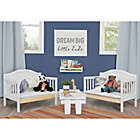 Alternate image 2 for Dream On Me Portland 3-in-1 Convertible Toddler Bed in White