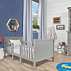 Alternate image 1 for Dream On Me Hudson 3-in-1 Convertible Toddler Bed in Cool Grey
