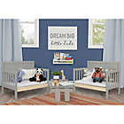 Alternate image 2 for Dream On Me Hudson 3-in-1 Convertible Toddler Bed in Cool Grey