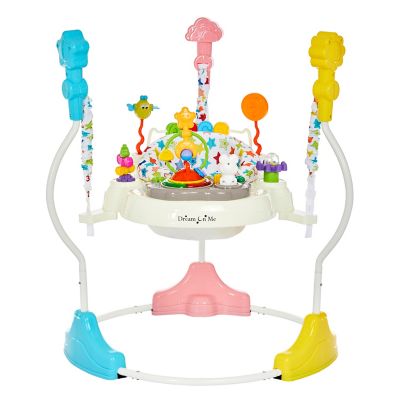 Dream On Me Zany Activity Center Bouncer in Star Print