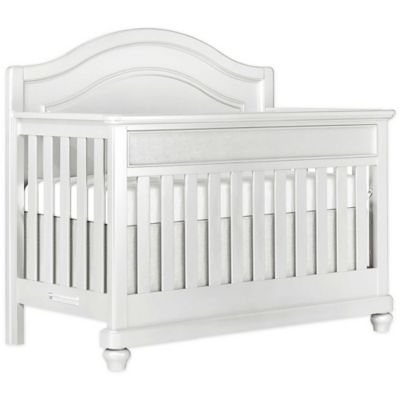 pearl white crib