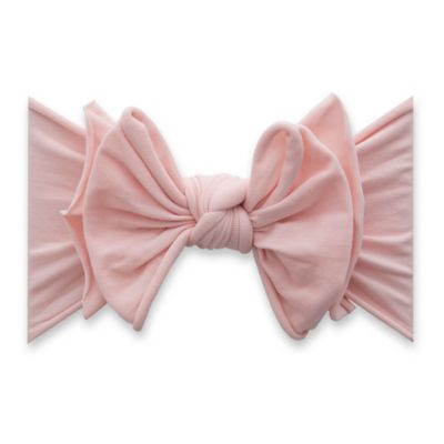 Baby Bling One Size FAB-BOW-LOUS Headband in Rose Quartz