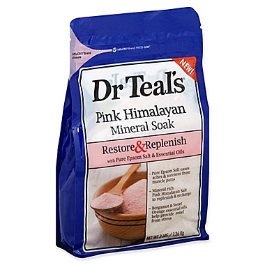 Dr. Teal&#39;s&reg; 48 oz. Pink Himalayan Mineral Soak. View a larger version of this product image.