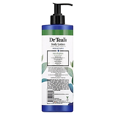 Dr Teal&#39;s&reg; 18 fl. oz. Rejuvenating Body Lotion with Eucalyptus and Spearmint. View a larger version of this product image.