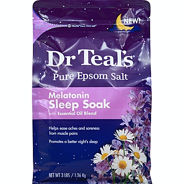 Dr. Teal&#39;s&reg; 48 oz. Melatonin Sleep Soak with Essential Oil. View a larger version of this product image.
