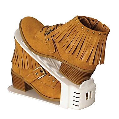 Shoe Slotz&trade; Storage Units in Ivory (Set of 6). View a larger version of this product image.