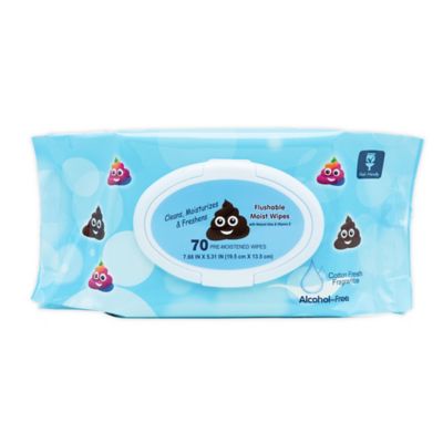 70-Count Flushable Wipes