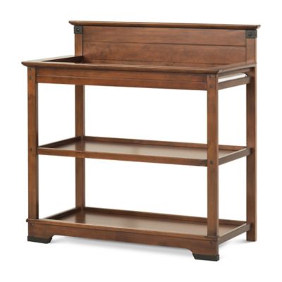 chestnut changing table