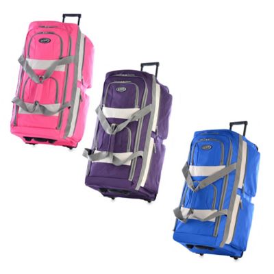 olympia usa 33 inch 8 pocket rolling duffel